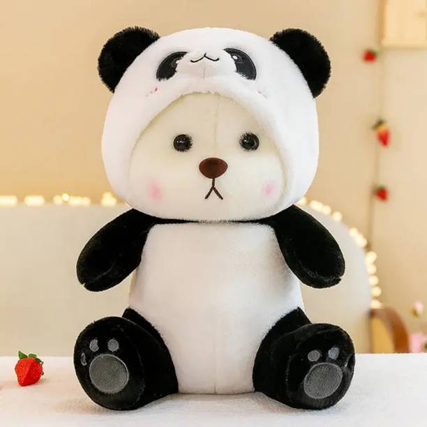PLUSHJOY Panda Bear Soft Stuffed Plush Animal Toy for Kids and Birthday Gift Toys  - 40 cm