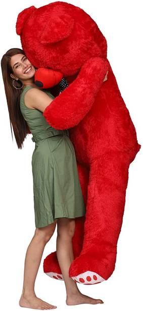 AANSHU TOYS 3 feet red teddy bear  - 90.2 cm