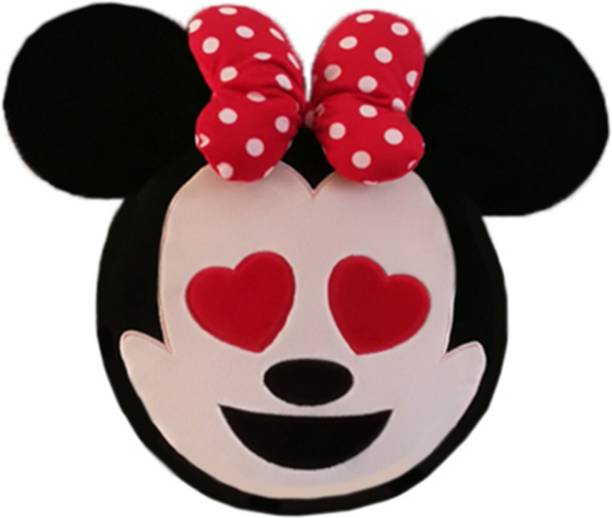 DISNEY Minnie In Love Emoji Face Plush  - 35 cm