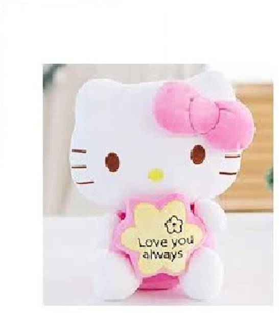 53 Arts Hello Kitty Plush Pillow Stuffed Toy Home Decor Cuddly Soft Toys  - 15 cm