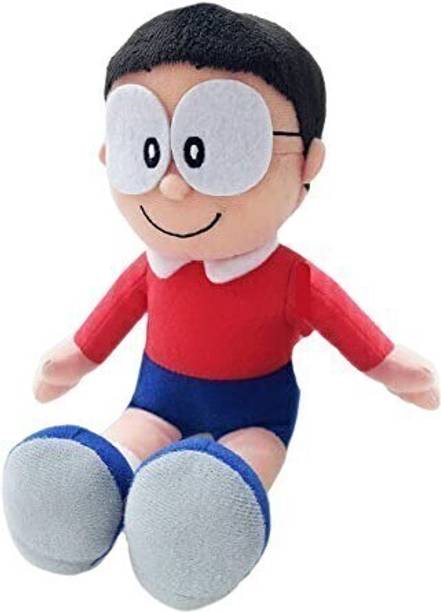 AVS Soft and Lovable Nobita 45cm Soft Toy  - 45 cm