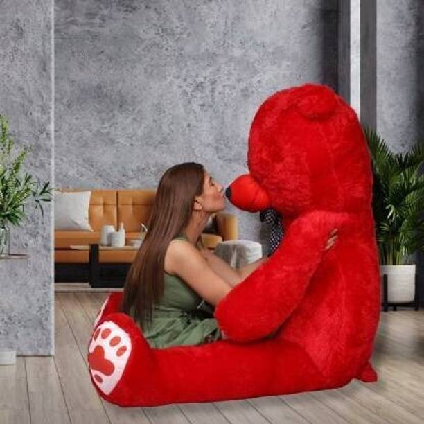 devi traders 2 feet red teddy bear red Kids/Girlfriend/boyfriend//valentines 60 cmytyt444  - 60 cm