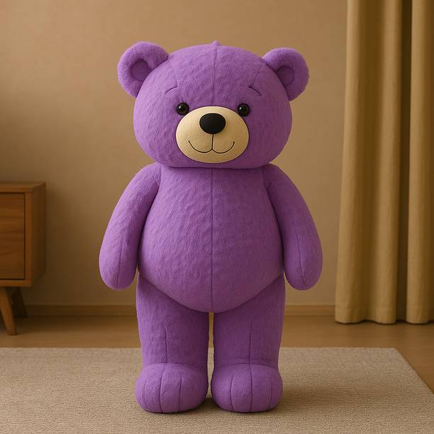LEGAL LOVE Lilac Dream 5 Feet Teddy Bear - Giant Soft Plush Gift for Birthday & Valentine  - 92 cm