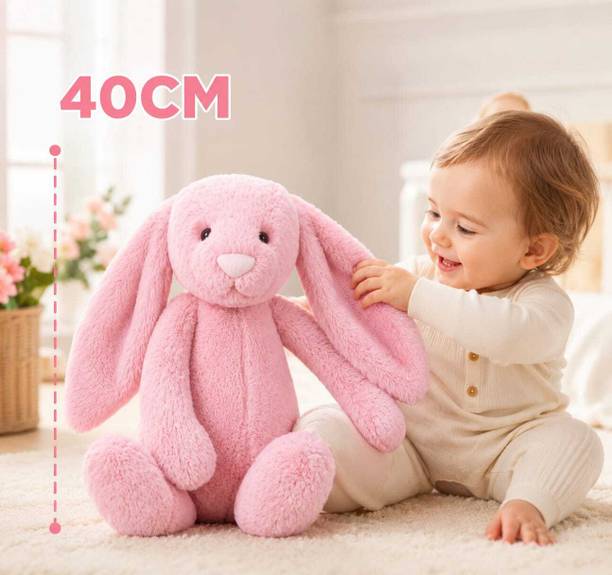 SHELLORA 40 Cm Pink Bunny Soft Toy Rabbit Fur Fabric Pl...4.2(5)₹237₹59960% offBuy 2 items, save extra 3%