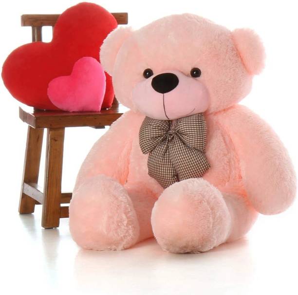 Goodhug 2 Feet Giant Pink Teddy Bear Plush Toy – Ultra-Soft Cuddly Stuffed Animal  - 61 cm