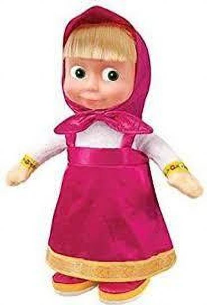 YOKO TOYS soft toys masha doll with music  - 30 cm