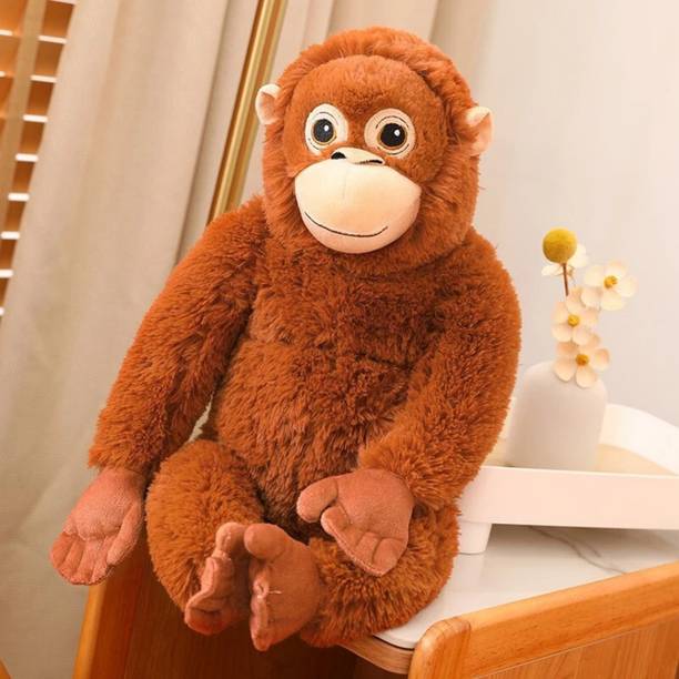 Fusked Punch Monkey - Orangutan Monkey Plush Soft Toy for Kids - 30 inch