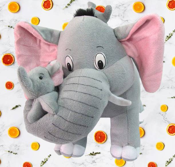 Swarah Collections Kids Elephant Soft Toys For Kids  - 32 cm