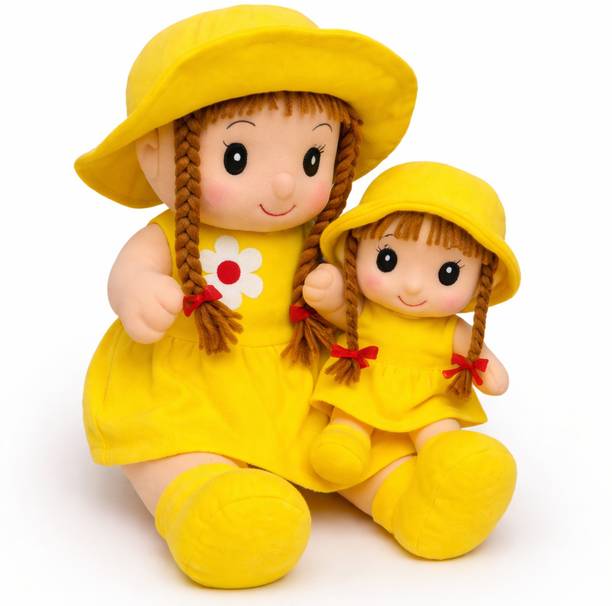 Sonal Soft Toys Mother & Baby Doll Yellow  - 33 cm5(5)₹400₹99959% offBuy 2 items, save extra 3%