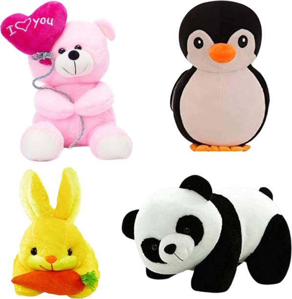 HELLOBEAR Cute and lovely soft toy set of 4  - 25 cm