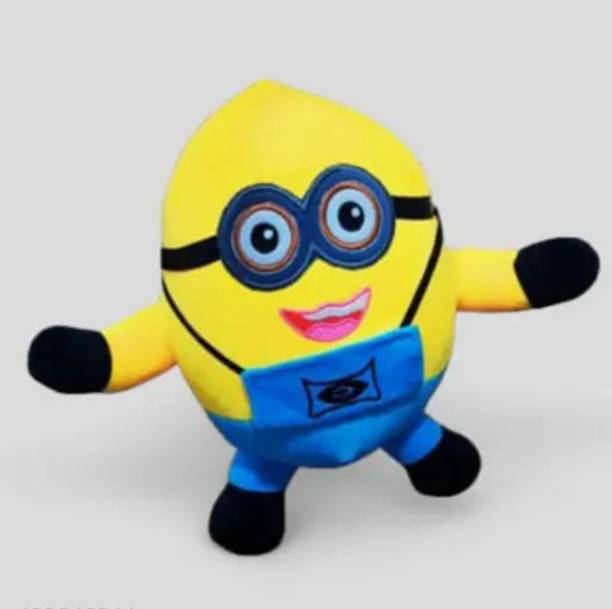 Muzito Minion Sitting Plush Soft Toy Cute Kids Animal Home Decor Boys/Girls (30 Cm)  - 30 cm