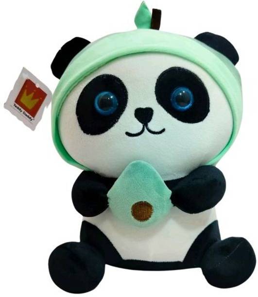 Daisy & Bubbles Cute Avocado Panda Plush Toy  - 35 cm