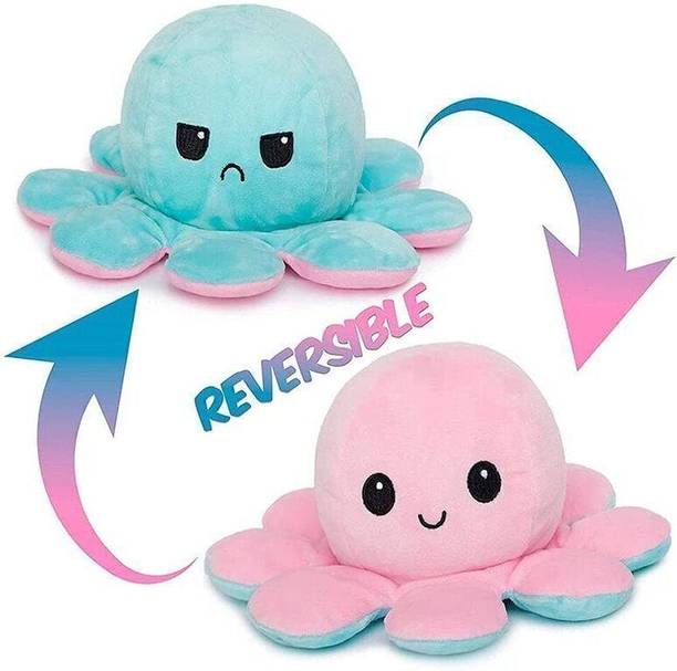 Apex Toys Reversible Mini Octopus Cute Baby Plush Toy ...