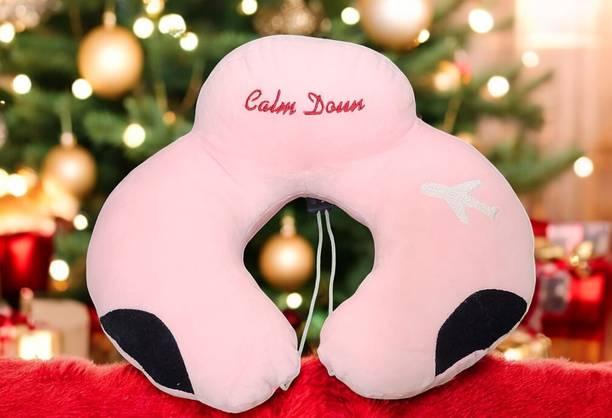 Encore Imported Super Soft Neck Travel Pillow for Car, Train, Flight, Bus.  - 25 cm