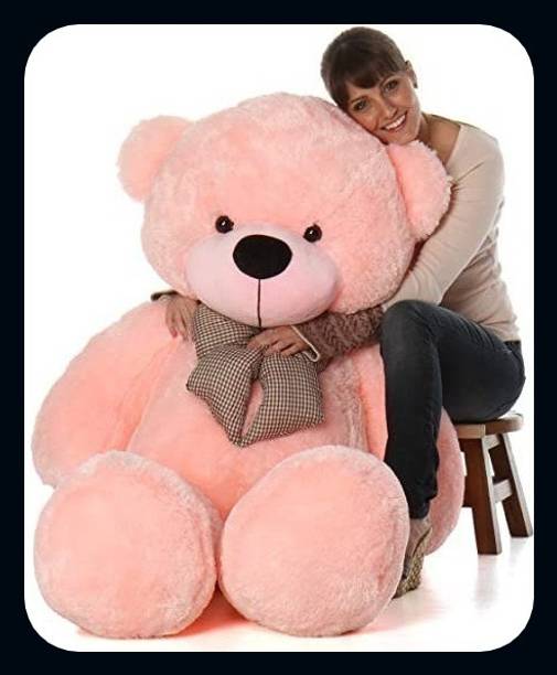 pandaabee A 5 FEET PINK TEDDY BEAR FOR GIFT & HUGGABLE TOY - 165CM  - 160 cm
