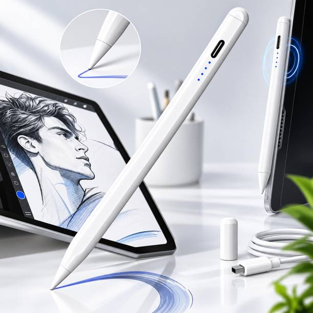 Kyronex Magnetic Stylus Pencil for iPad with Palm Rejection & Type-C Charging Stylus