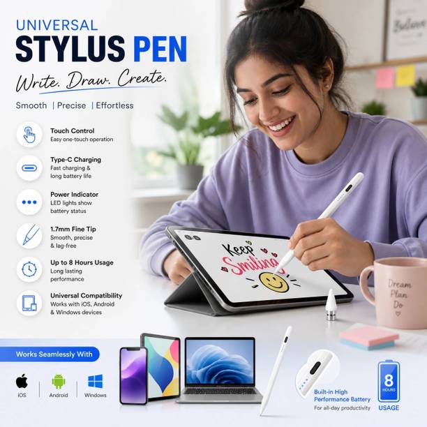 kingonee BVM pen/ active pencil for ipad tilt sensor and sensitivity Stylus