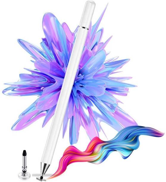 Aliens Universal Stylus Pen Fine Point Disc Tip, Lightweight Aluminum Body Magnetic Cap Stylus