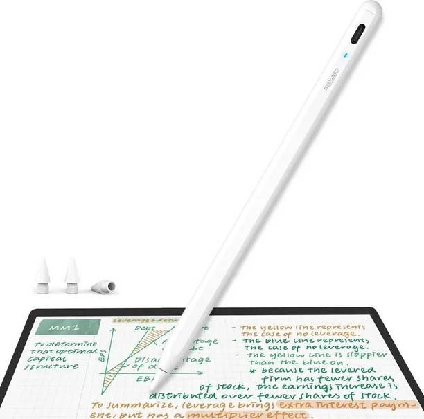 WTR A8 Glide Stylus Pencil with Tilt Sensitivity for iPad 2018-2025 Stylus