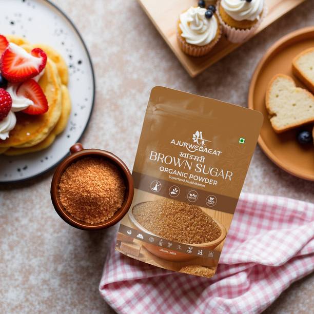 AJURWEDAEAT Brown Sugar – Pure And Natural & Organic | Chemical-Free Sweetener | S-272 Sugar