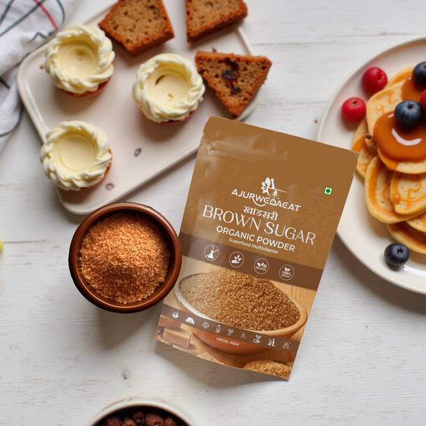 AJURWEDAEAT Brown Sugar – Pure And Natural & Organic | Chemical-Free Sweetener | BS - 95 Sugar