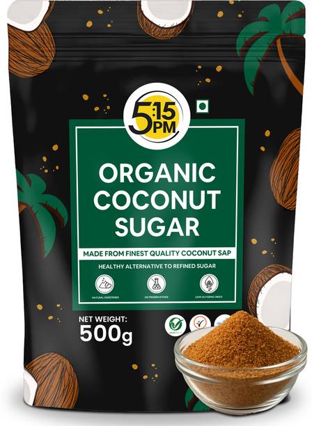 5:15PM Organic Coconut Sugar- Pure&Unrefined- Natural & No Preservatives Sweetener Sugar