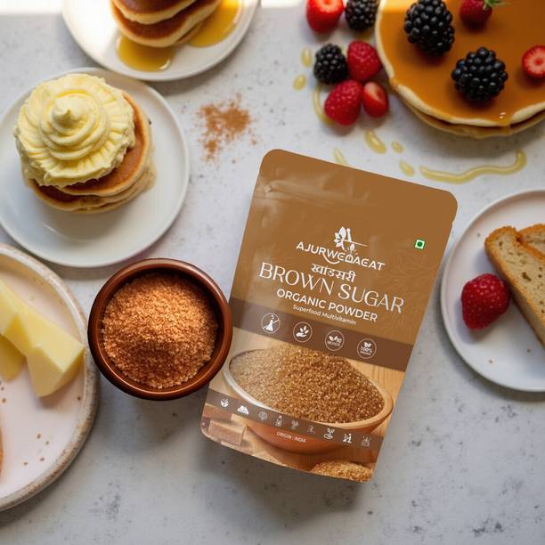 AJURWEDAEAT Brown Sugar – Pure And Natural & Organic | Chemical-Free Sweetener | BS - 51 Sugar