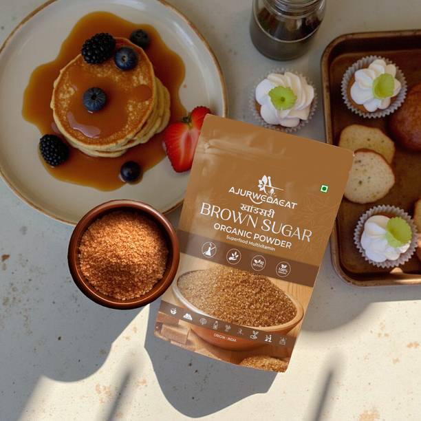 AJURWEDAEAT Brown Sugar – Pure And Natural & Organic | Chemical-Free Sweetener | S-250 Sugar