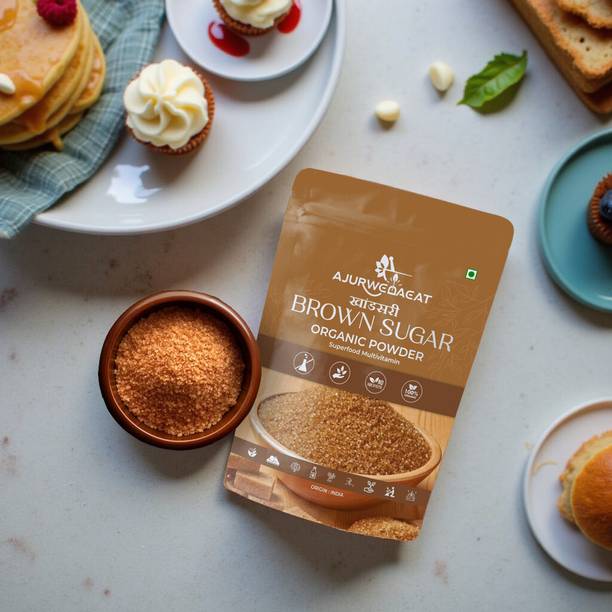 AJURWEDAEAT Brown Sugar – Pure And Natural & Organic | Chemical-Free Sweetener | S-262 Sugar