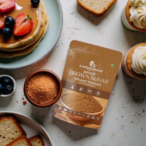 AJURWEDAEAT Brown Sugar – Pure And Natural & Organic | Chemical-Free Sweetener | S-251 Sugar