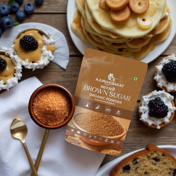 AJURWEDAEAT Brown Sugar – Pure And Natural & Organic | Chemical-Free Sweetener | BS - 73 Sugar