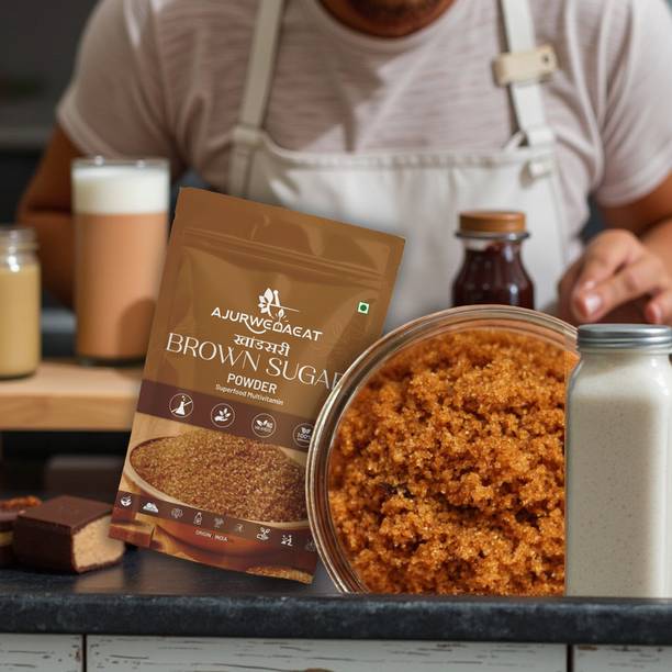 AJURWEDAEAT Brown Sugar | Sugar | 100% Pure And Organic Natural And Plant Base | S-117 Sugar