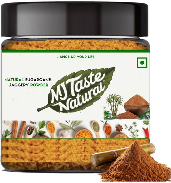 MJTASTENATURAL Sugarcane Jaggery | Gud Powder | Natural & Healthy Sweetener Powder Jaggery Sugar