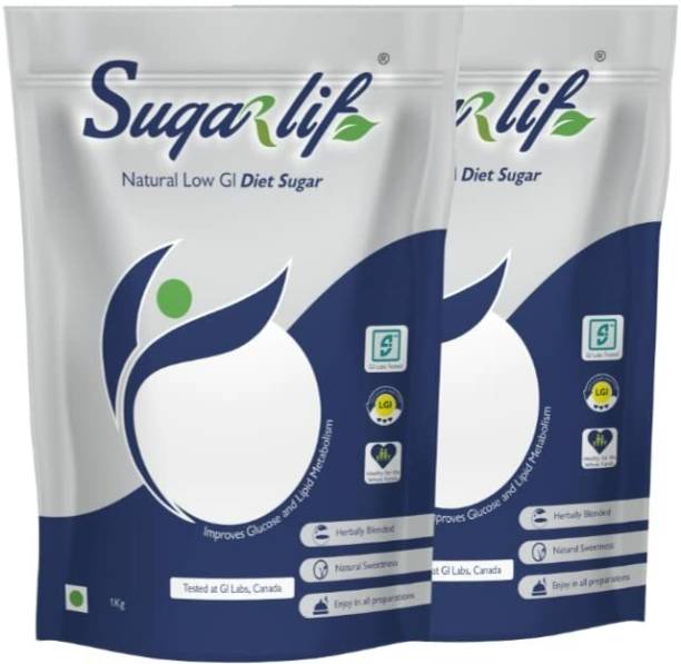 Sugarlif LOW GI Diet Sugar, Diabetic Friendly Herbal Cane Sugar- Free From Chemicals Sugar
