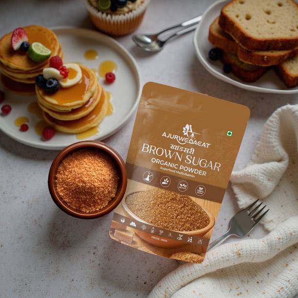AJURWEDAEAT Brown Sugar – Pure And Natural & Organic | Chemical-Free Sweetener | S-267 Sugar
