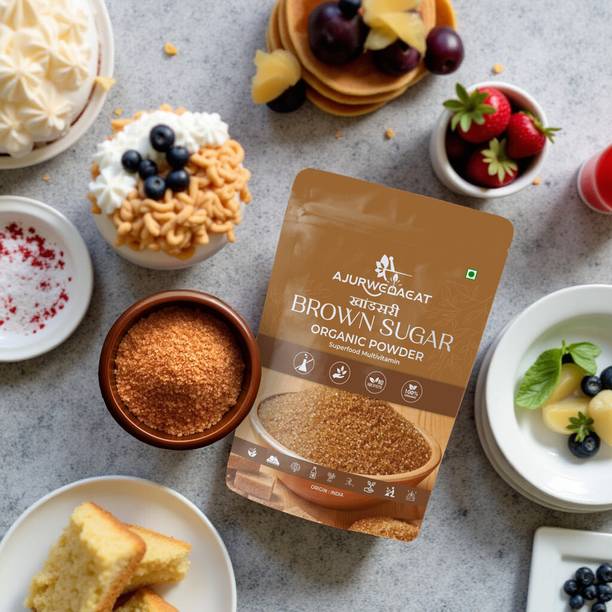 AJURWEDAEAT Brown Sugar – Pure And Natural & Organic | Chemical-Free Sweetener | S-234 Sugar