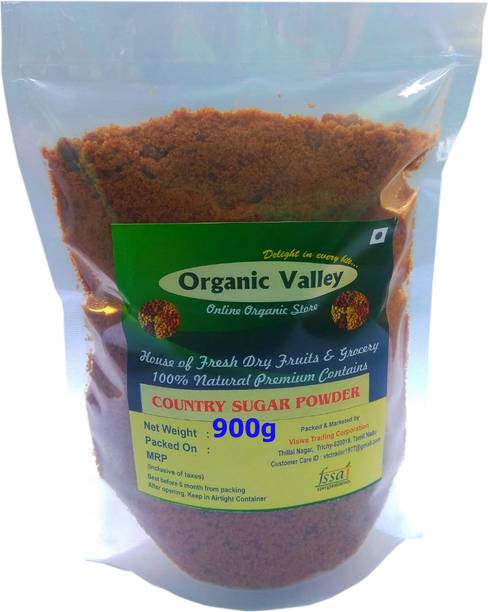 ऑर्गेनिक्स वैली कंट्री शुगर 1000g चीनी