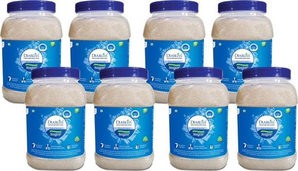 DiaBliss Low GI Reusable Jar - Pack of 8 Sugar