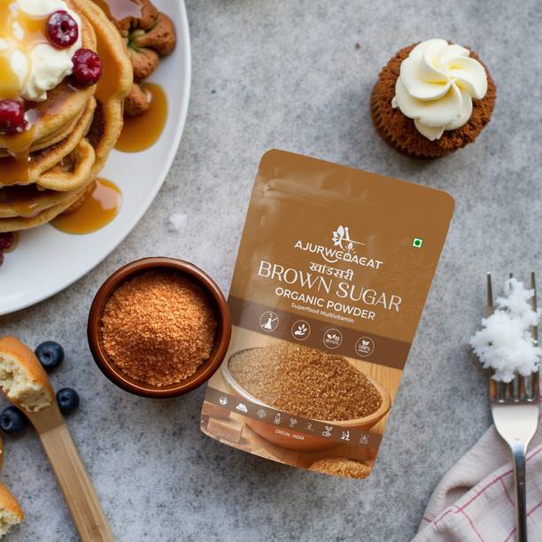 AJURWEDAEAT Brown Sugar – Pure And Natural & Organic | Chemical-Free Sweetener | BS - 86 Sugar