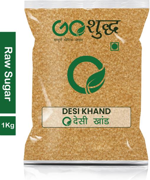 Goshudh Desi Khand (Raw Sugar)- 1Kg Pack Sugar