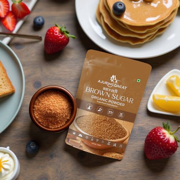 AJURWEDAEAT Brown Sugar – Pure Natural & Organic | Chemical-Free Sweetener | S-016 Sugar