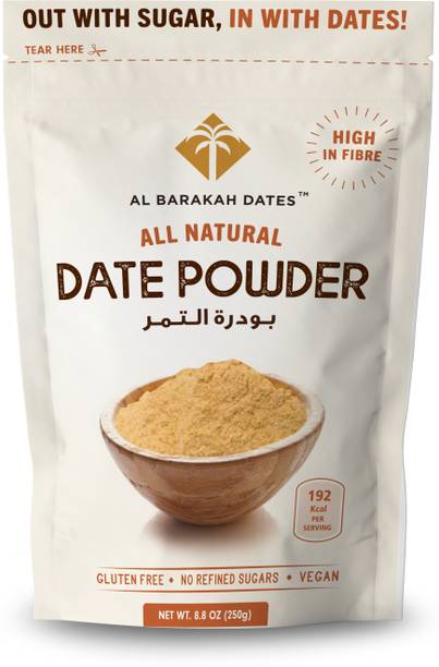 Al Barakah Date Powder Khajur/ Khajoor | Natural Sweetner, No Preservatives, Dates