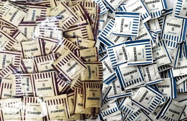 PRO ORGANIC LIFE White&Brown sugar sachets Combo Pack for Restaurant-5gm(1*200pcs.) Sugar