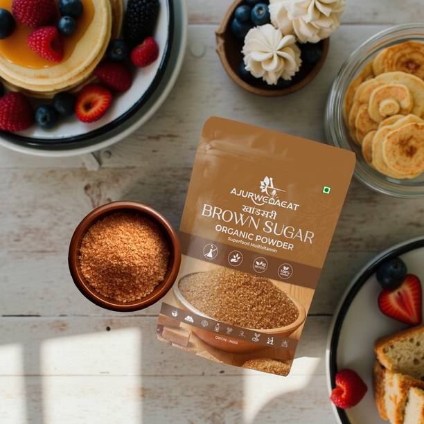 AJURWEDAEAT Brown Sugar – Pure And Natural & Organic | Chemical-Free Sweetener | S-275 Sugar