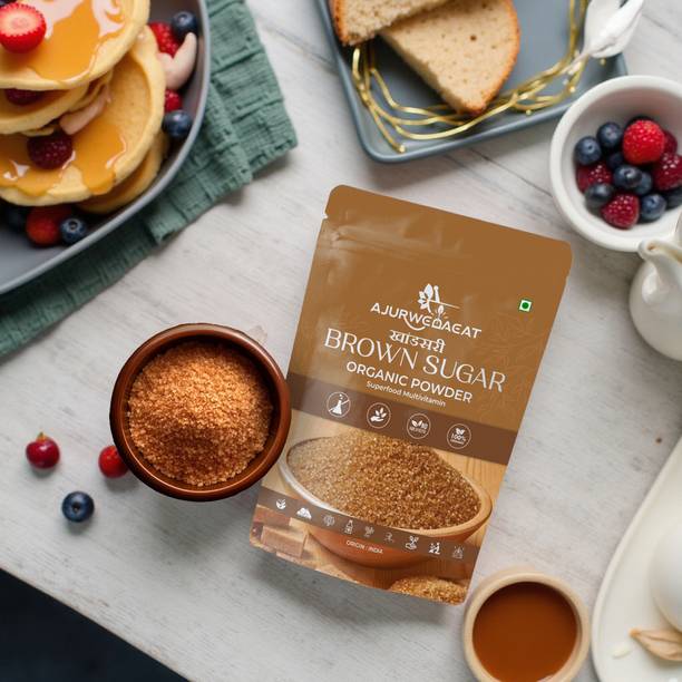 AJURWEDAEAT Brown Sugar – Pure And Natural & Organic | Chemical-Free Sweetener | BS - 52 Sugar