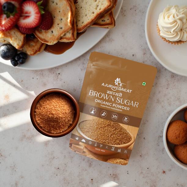 AJURWEDAEAT Brown Sugar – Pure And Natural & Organic | Chemical-Free Sweetener | BS - 94 Sugar
