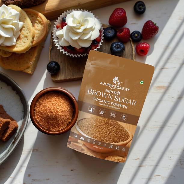 AJURWEDAEAT Brown Sugar – Pure And Natural & Organic | Chemical-Free Sweetener | BS - 92 Sugar