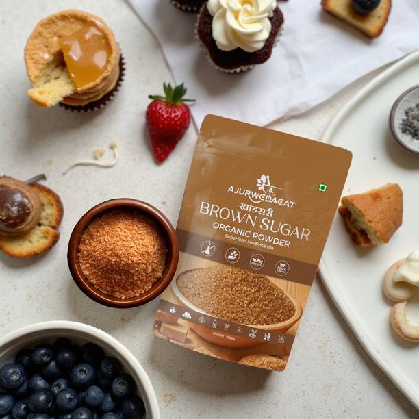AJURWEDAEAT Brown Sugar – Pure And Natural & Organic | Chemical-Free Sweetener | BS - 79 Sugar