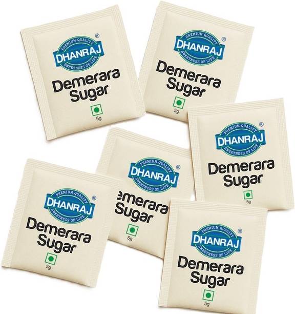 DHANRAJ Brown Sugar Sachet (5g x 200) Sugar