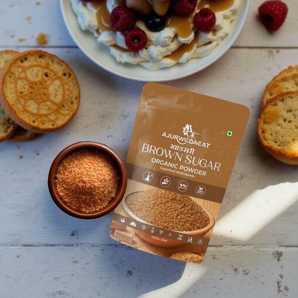 AJURWEDAEAT Brown Sugar – Pure And Natural & Organic | Chemical-Free Sweetener | S-281 Sugar